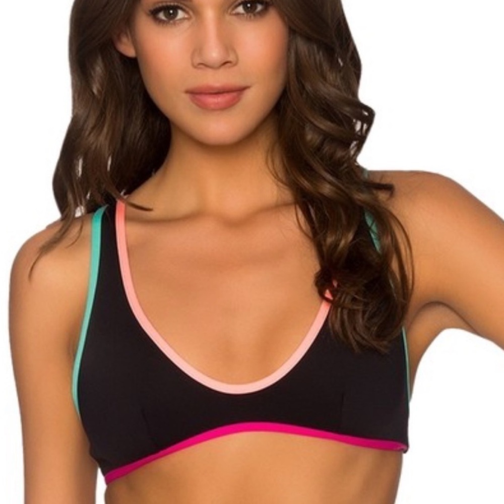 B. Swim neoprene bikini top